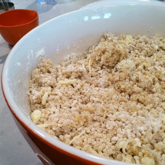 Quinoa Nuggets_1 Dough