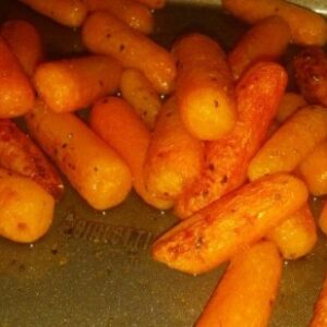 SUPER Easy Roasted Carrots