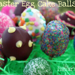 Easter Egg Cake Balls
