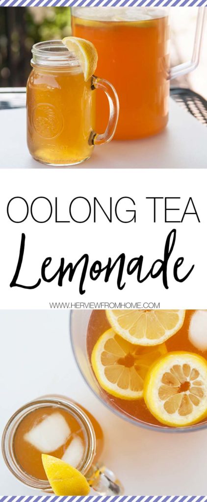 Want a recipe for a deliciously refreshing drink you can have on your own or when entertaining? This Oolong Tea Lemonade is amazing - perfect in summer and still refreshing in winter. 