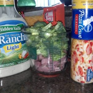 Freezer: Ham, Cheese & Broccoli Rollup