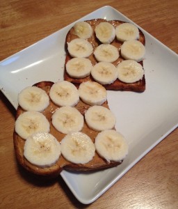 PB Banana Toast