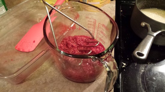 Raspberry freezer jam (1)