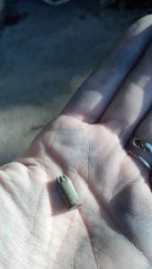 bullet casing from steamer trunk 2