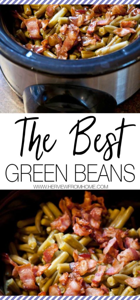 Need the perfect side for your dinner? These are the absolute best green beans ever! Perfect for Christmas Dinner, Thanksgiving and every family get together. Yum!!