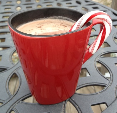 Boozy Peppermint Hot Chocolate 2