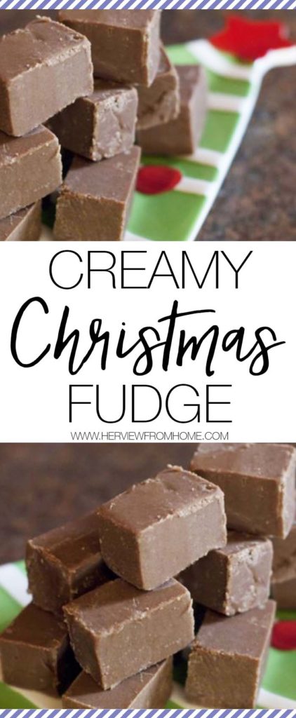Christmas is all about the incredible food (right?) and this creamy Christmas fudge is so good. It's a simple recipe that will have your Christmas guests coming back for more and more.