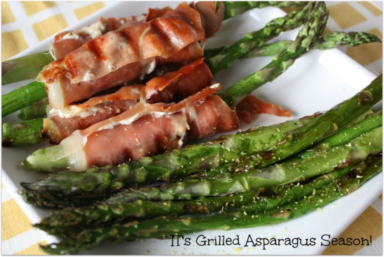 Grilled Asparagus Times Two! www.herviewfromhome.com