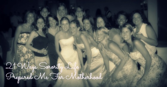 21 Ways Sorority Life Prepared Me for Motherhood www.herviewfromhome.com