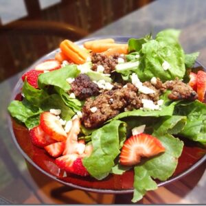 Flank Steak Strawberry Salad