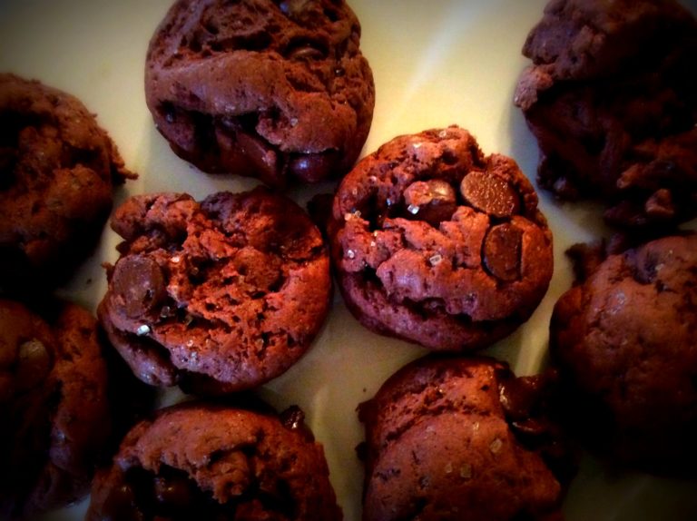 Small Batch Chocolate Pudding Cookies www.herviewfromhome.com