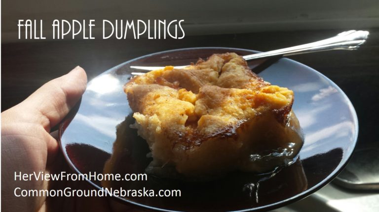 Fall Apple Dumplings_CommonGround Nebraska - www.herviewfromhome.com