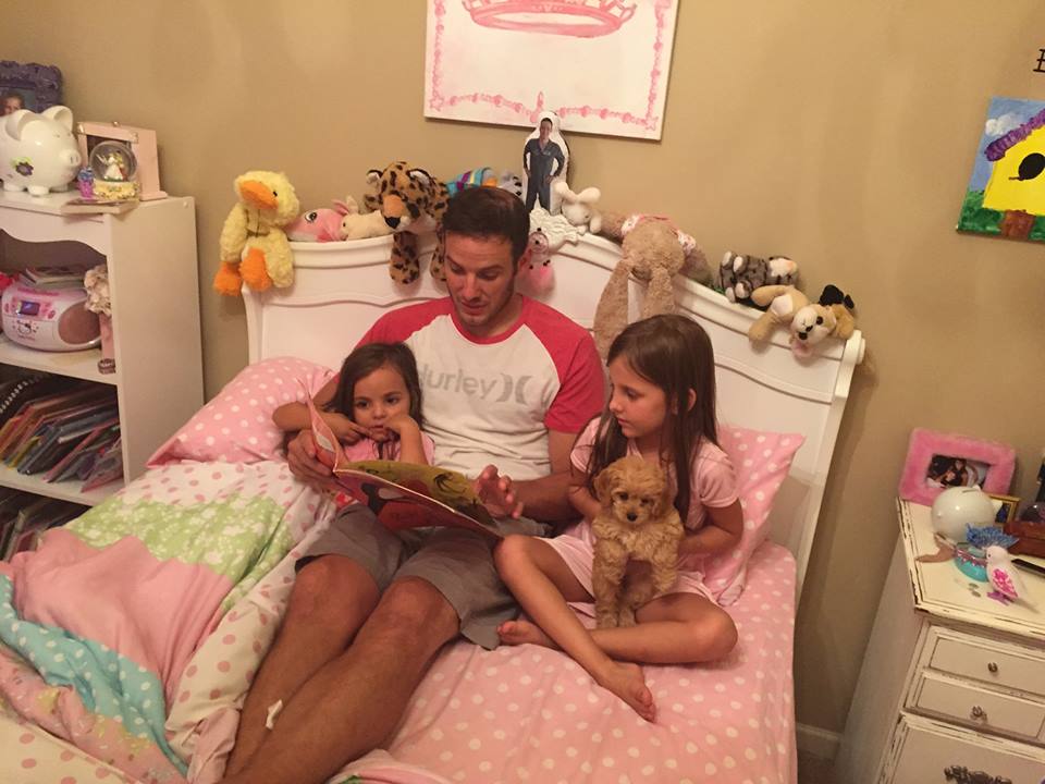 Nothing more precious than a Daddy and his girls.