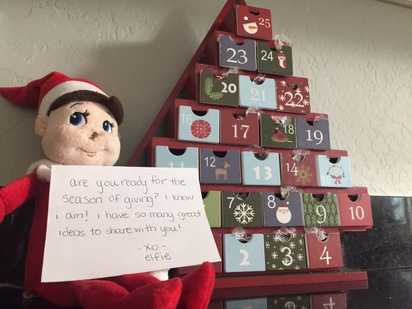 A New Tradition: Our Kindness Elf www.herviewfromhome.com