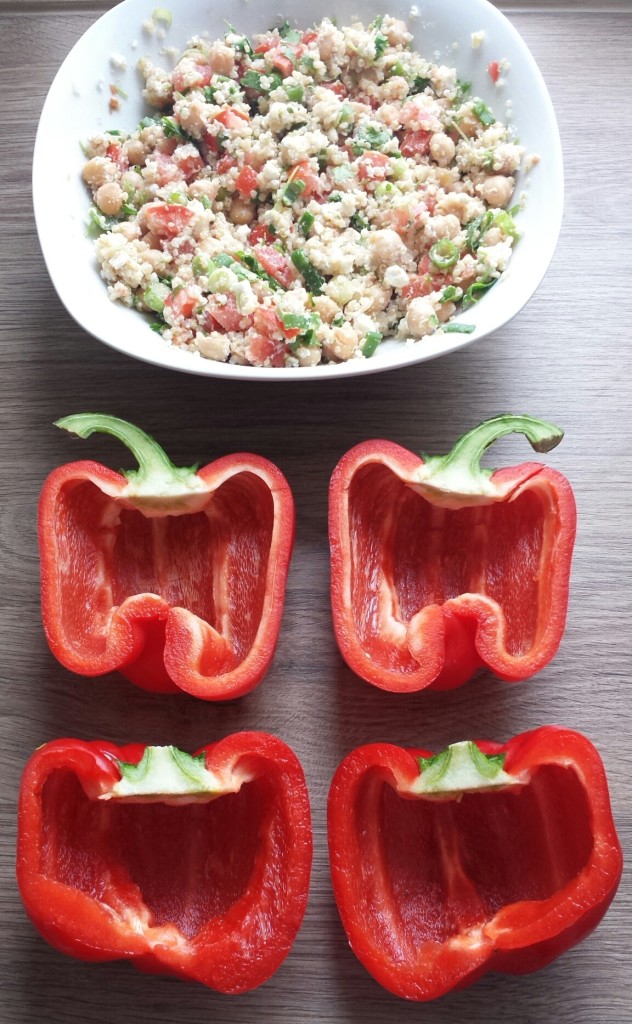 Stuffed Red Bell Peppers (Great for the Family!)   www.herviewfromhome.com