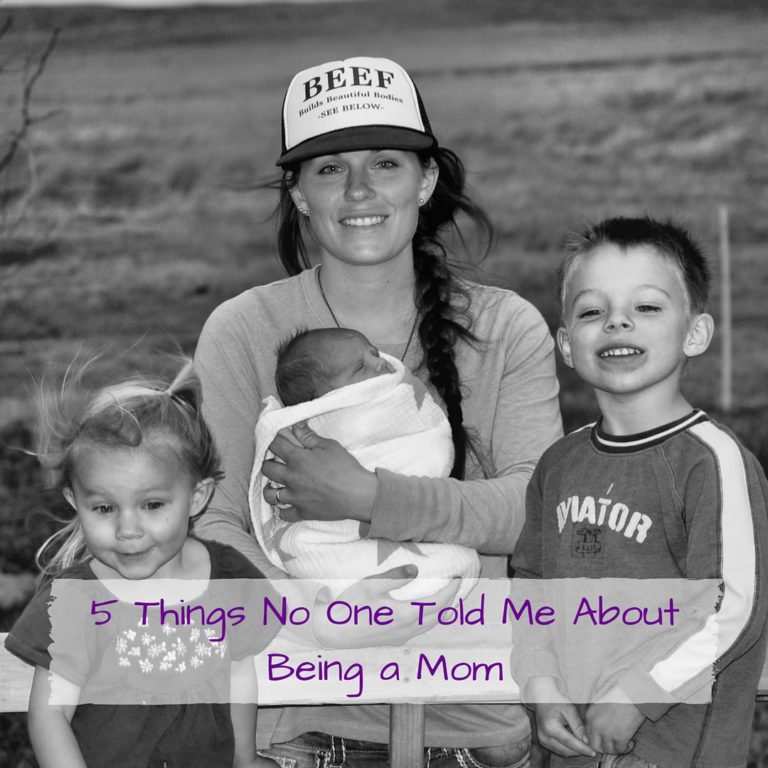 5 Things No One Told Me About Being a Mom www.herviewfromhome.com