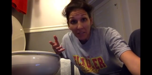 Mom's Viral Video Rant About Her Sons Missing The Toilet Bowl Has Boy Moms Everywhere Laughing...And Nodding Yes! www.herviewfromhome.com