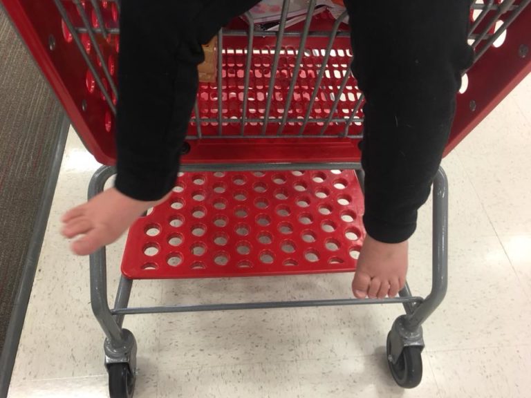 Dear Concerned Shoppers at Target, My Kid is Barefoot and He's Fine www.herviewfromhome.com