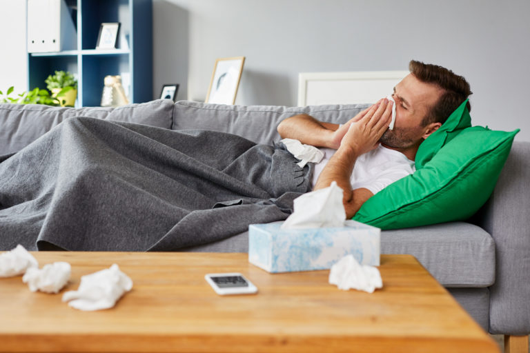 Welcome to the Dreaded Man Cold Season www.herviewfromhome.com