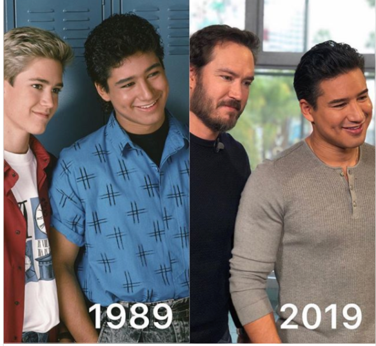 The Saved By the Bell Boys Did the Aging Challenge and We Want a Bayside High Reunion