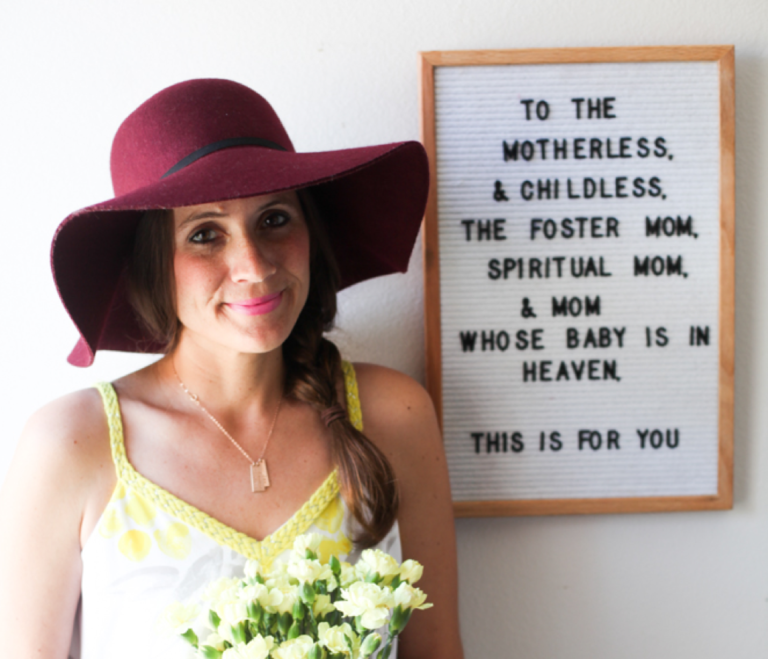 To the Woman Struggling to Face This Mother's Day