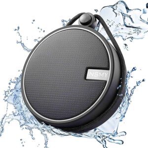 INSMY C12 IPX7 Waterproof Shower Bluetooth Speaker