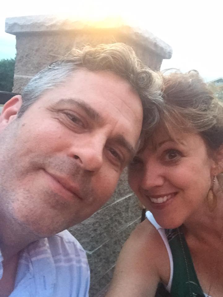 Husband and wife selfie