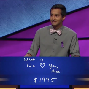 Contestant Wins $5—And Our Hearts—After His Final Jeopardy Response Chokes Up Alex Trebek