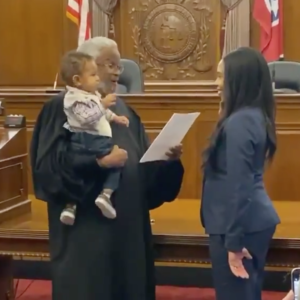 Tennessee Judge Holds Lawyer’s Baby During Attorney Admission Ceremony