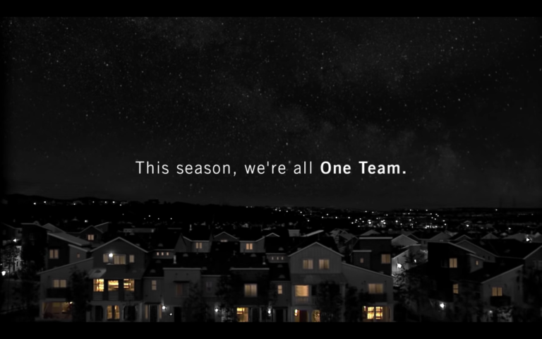 Budweiser "One Team" ad