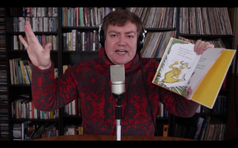 Wes Capp rapping Dr. Seuss