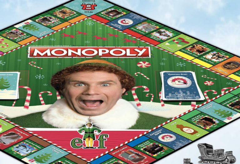 Elf Monopoly board