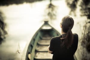 Woman by the water