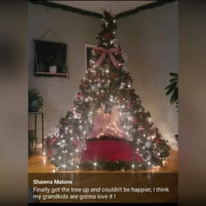 Grandma’s Christmas Tree Teepee is Pure Holiday Magic