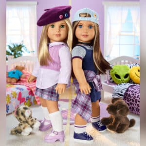 Check On Your Geriatric Millennial Friends: The New American Girl Dolls Are From 1999