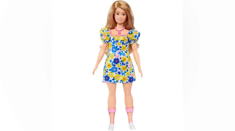 Barbie doll from Mattel with Down syndrome