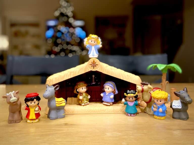 Children's nativity toy
