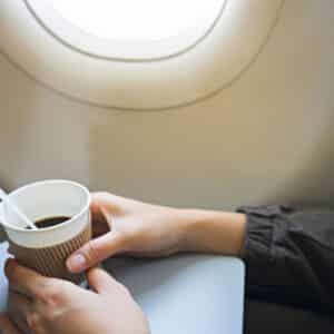 A Cup of Grief at 35,000 Feet