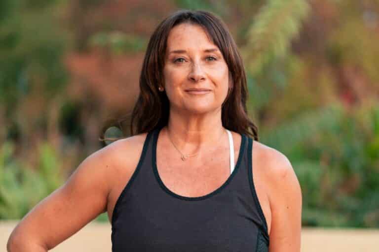 50 year old woman smiling