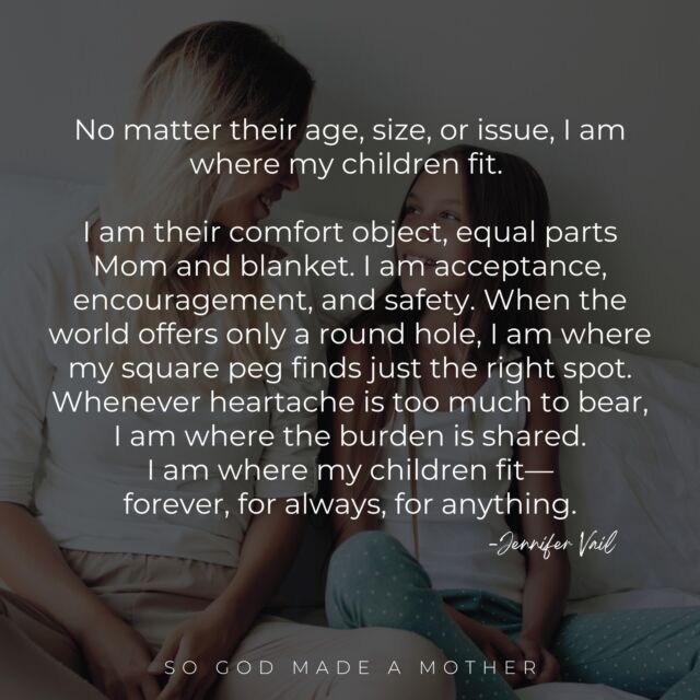 ❤️❤️⁣
✍️ Jennifer Vail for our bestselling book, So God Made a Mother. ⁣
Grab your copy at the link in bio.