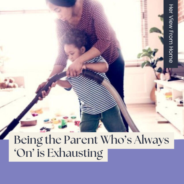 It’s so hard being the parent who is always on because if we’re being honest . . . if we could turn it off, we would. ⁣
⁣
Tap the link in bio to read more👆⁣
Written by Kimberly Patterson
