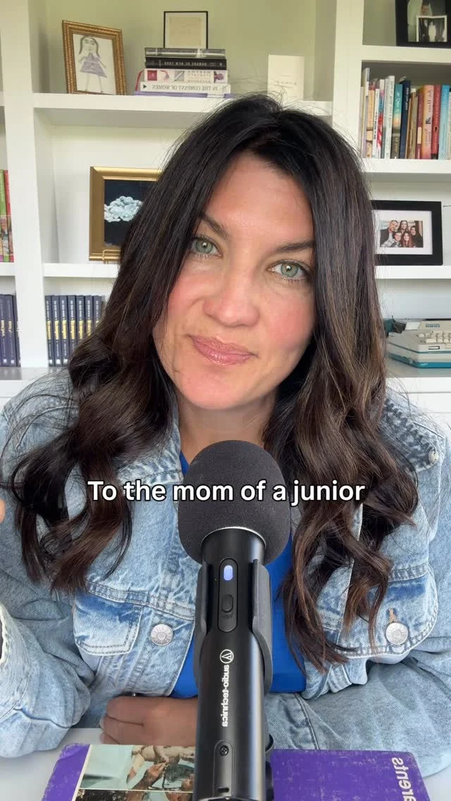 To the mom of a junior 🤍

#motherhood #poetry
