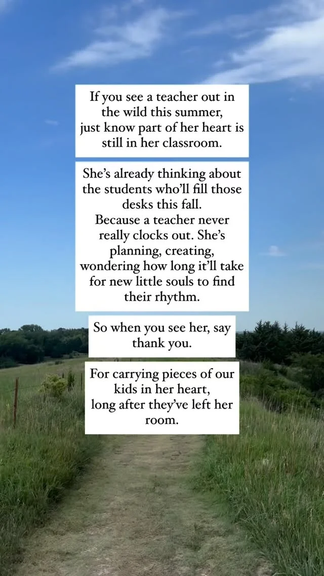 Thank a teacher 🤍
