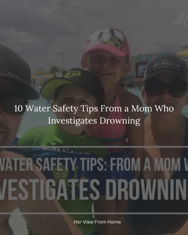 I investigate drownings. I understand the realities of what can happen, often so quickly and quietly. I read a lot about water safety and tips telling parents paying attention to their children and not being distracted, which is so important. We see so many news articles about drowning during this time of year, but a lot of the advice isn’t practical and just highlights the problems, so I decided to write my own list of tips to help.

Here is a list of 10 random things I do to keep my own kids safe in the water.

Comment “list” and we’ll DM this to you or head to the profile above to read in full. 

Written by Natalie Livingston