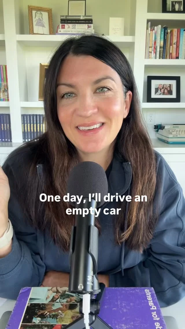 One day, I’ll drive an empty car🤍