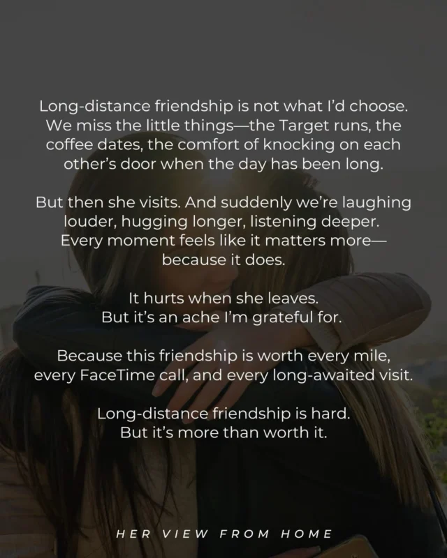 🤍Long distance friendship is hard. But it’s more than worth it.