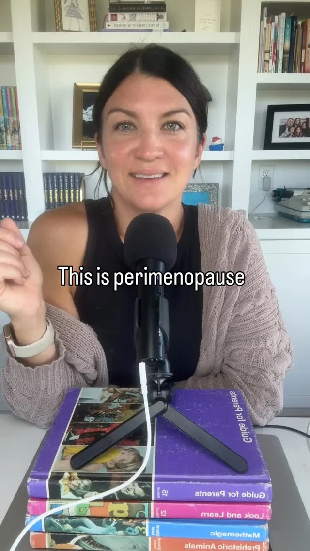 This is peri.
#perimenopause